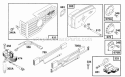 Muffler Electrical Diagram and Parts List for 123702-3120-01  Briggs and Stratton Engine
